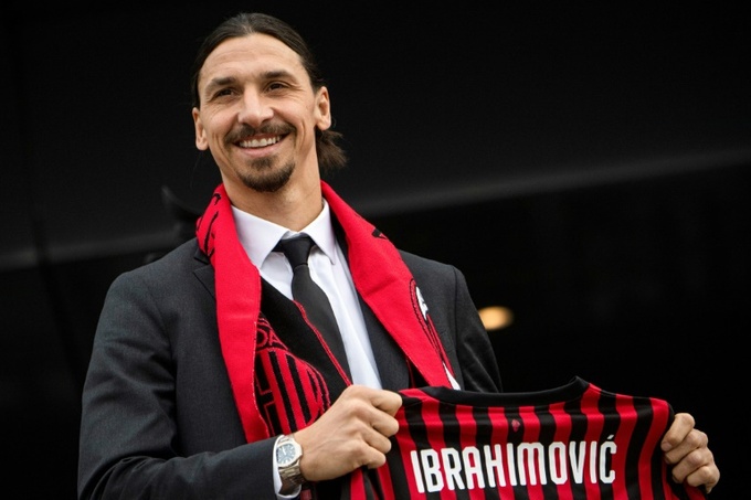 Ibrahimovic trở lại Milan để chứng tỏ cho cả thế giới thấy anh vẫn đủ đẳng cấp để tỏa sáng ở châu Âu. Ảnh: AFP