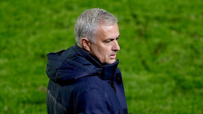 HLV Mourinho có tỷ lệ thắng 52% từ khi dẫn dắt Tottenham tháng 11/2019. Ảnh: Sky.